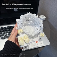 Suitable for Belkin Belkin 45W Charger Case iPhone17 Apple 16promax Data Cable Protective Case