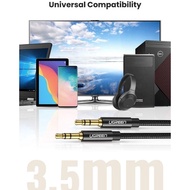 UGREEN 3.5mm Audio Cable Aux Male To Male Android Smartphone Tablet Media Player MP3 Car Amplifier H