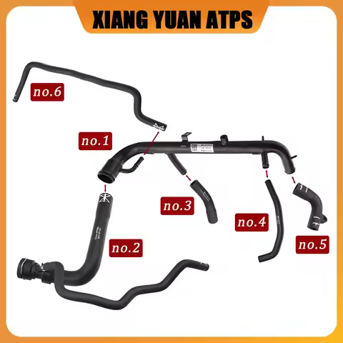 06B121070H 8E0121101 06B121057N 06B121058BT 06B121101A 058121471B Coolant Hose Pipe For Seat Exeo 09