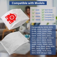 14 Packs 3D Airclean FJM Vacuum Bags Replacement for Miele Compact C1 Vacuum Bag Type FJM,Compact C1