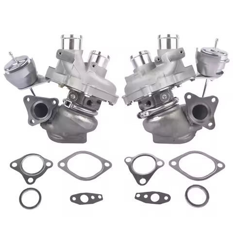 AP03 Left + Right Turbo Pair for Ford F150 F-150 V6 3.5L 2013-2016 Gas Turbocharger K03