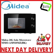 Midea MMO-AM920MZ(BK) Black Solo Microwave Oven, 20L