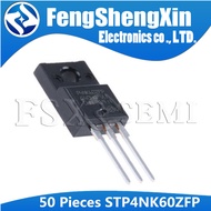 50PCS STP4NK60ZFP TO-220F P4NK60ZFP TO220F STP4NK60 TO-220F 4NK60 STP4NK60ZF N-Channel MOSFET Transi