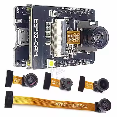 Original ESP32-CAM Camera Module Kit 2.4 GHz WiFi Bluetooth 8MB PSRAM OV2640 Camera Module 850nm Nig