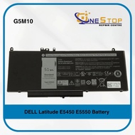 G5M10 Dell Latitude E5250 E5550 E5450 51Wh 4 Cells Notebook ORI Battery