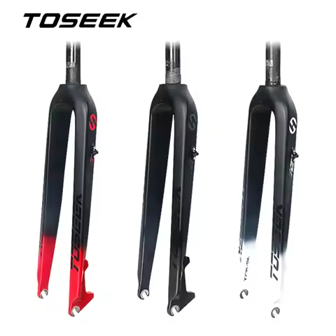 TOSEEK TFK-SL T800 Carbon Fiber Fork 26/27.5/29 inch Mountain Bike Front Forks MTB Bicycle Fork 26er