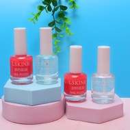 Nail Polish with Calcium Base Coat Quick-Dry Glossy Polish Care Nutrient Solution Protective Brighte