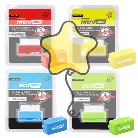 Nitro OBD2 EcoOBD2 15% Fuel Save More Power ECU Chip Tuning Box Plug Driver Nitro OBD2 Eco OBD2 For 
