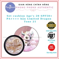 SET CUSHION AGE'S 20 SPF 50+ PA++++ LIMITED EDITION