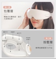 台灣品牌 3ZeBra 雙層氣壓按摩眼罩