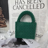 New store opening 50% discount for only three daysHandmade Acrylic Beads Fashion Casual Evening Bag 
