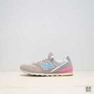 ((Erqi Store) New Balance 996 Women's Gray Blue Pink Suede Retro Jogging Shoes NB996 Casual WL996COL