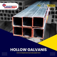 BESI HOLLOW GALVANIS 4 X 4 