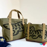 โลโก้การ์ตูน HUMAN MADE กระเป๋าเป้สะพายหลังผู้ชายผู้หญิงคุณภาพสูง Tiger Polar Bear Graphic Human Mad