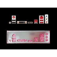 Xiong Zan Msi B450M GAMING PLUS M-ATX Dedicated Customized 1: 1 Stainless Steel Rear Stopper IO