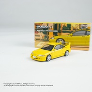 [Car Model] [Ingenious Ready Stock] TW 1: 64 Honda Integra TYPE R DC2 Yellow Alloy Car Model