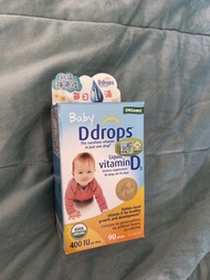 全新Baby Ddrops 嬰兒維生素D滴劑
