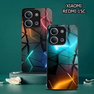 Softcase Redmi 15C 2025 [E1425] Casing Hp Redmi 15C | Abstract Motif Mobile Phone Case