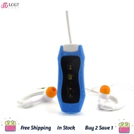 【LCG7】-Waterproof IPX8 Clip MP3 Player FM Radio Stereo Sound Swimming Diving Surfing Cycling Sport Music Player with FM