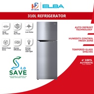 SAVE 4.0 Elba 310L Fridge Refrigerator Peti Sejuk 2 Pintu ER-G3125(SV)