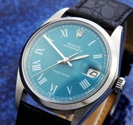 ROLEX勞力士 PRESICION 6694 Oyster Date Precision Tiffany Roman Dial 男士手動上弦腕錶