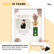 Graduation Gift Custom Graduation Gift 8R Frame (20x25 cm) Graduation Gift