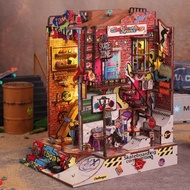 Skateboarding Book Nook DIY