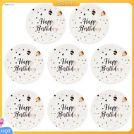 {Bakilili} 1 Set Portable Birthday Plate Time Saver
