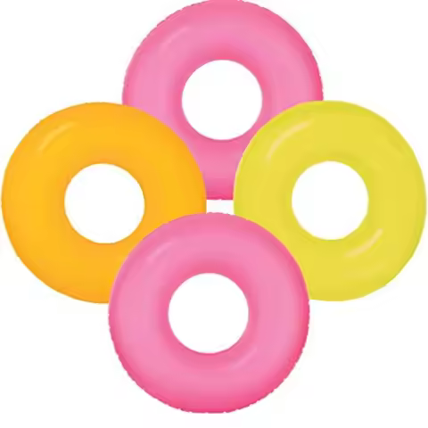 Frost Tube Inflatable Sturdy Swim Pool, 36" 4-Pack
