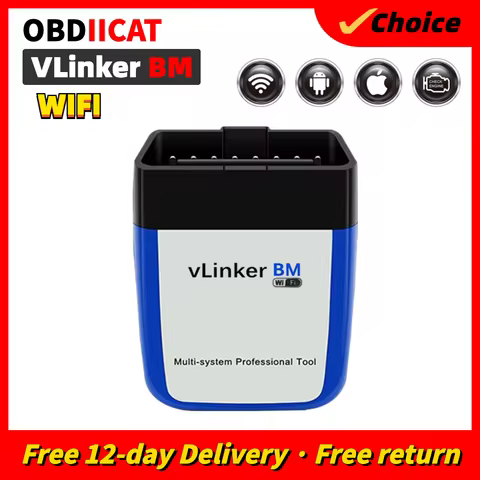 Hot Vgate vLinker BM+ ELM327 BM V2.2 Scanner Bluetooth 4.0 wifi OBD 2 OBD2 Car Diagnostic Tools ELM 