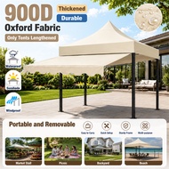 awning canopy kanvas tent cover replacement 6x6 6x10 10x10 Roof Tent extension fabric khemah niaga n