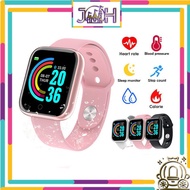 ✒✟▦(J&H OFFER) Y68 Smart Watch Fitness Tracker Digital Heart Rate Jam Tangan Wanita Lelaki Men