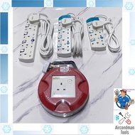 SIRIM APPROVED extension wayar working connection plug socket trailing socket extension sambungan pl