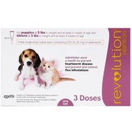 Revolution For Puppies & Kittens Up To 2.5kg 3ct 2026/02
