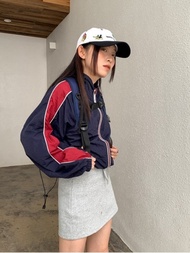 Áo Khoác Dù Nữ Form Croptop Có Nón Chống Nắng - NGỌC HÂN