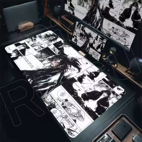 HD XXL Japan Samurai Miyamoto Musashi Mouse Pad Vagabond Manga Keyboard Anime Gaming PC Accessories 