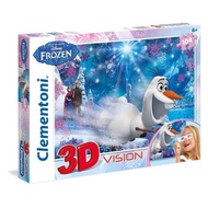 PUZZLE CLEMENTONI FROZEN 3D VISION 104PCS ORIGINAL CLEMENTONI PUZZLE