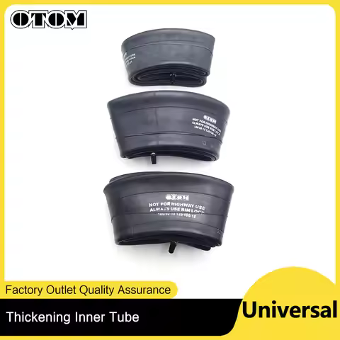 OTOM Motocross Tires 3MM Thickening Inner Tube 18 19 21 Inch Butyl Rubber Motorcycle Wheel Tyre For