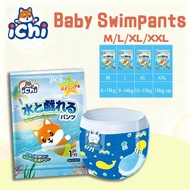 ICHI Swimming Diapers Swim Pants Disposable Waterproof for Baby