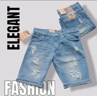 Celana Pendek Sobek / Celana Sobek Pendek / Celana Pendek Denim / Celana Pendek Pria Merek Volcom da