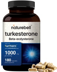 Turkesterone Supplement 500mg | 180 Capsules - [Plus Beta Ecdysterone 500mg] - Ajuga Turkestanic Ext