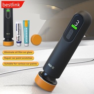 BESTLINK 40W Car Windscreen Glass Oil Film Remove Mini Waxing Polishing Machine 12000RPM Cordless Ca