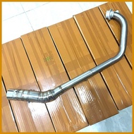 ✼ ➱ ➫ Big elbow stainless pipe exhaust daeng sai4 51mm for tmx 125 tmx 150 skygo 150 euro viperman