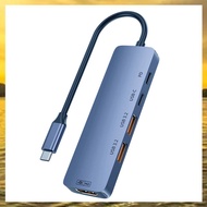 (HARB) USB C Hub 10Gbps USB C Splitter PD 140W Charging USB 3.2 Hub Type C Docking Station for Lapto