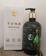 9星草本纲沐浴露 /9 STAR BODY WASH/适合所有肤质/100%天然/高级配方/杀灭99.9%细菌