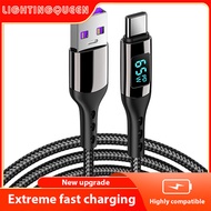 【65W】 Type C Fast Charging Cable PD 100W USB C To Type C Cable for Samsung Xiaomi OPPO Charger Cord