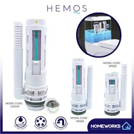 ONE PIECE FLUSH VALVE (DF) OUTLET VALVE CISTERN DUAL FLUSH PUSH BOTTOM OUTLET VALVE