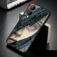 HP [FC44] Softcase Glass Motif FIND CASE - VIVO Y17s - Latest VIVO Y17s Case - Case VIVO Y17shp - VI