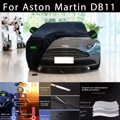 For Aston Martin DB11 Outdoor Protection Full Car Covers Snow Cover Sunshade Waterproof Dustproof Ex
