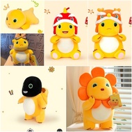 Fluffy Cute Milk Dragon Plush Doll Soft Stuffed Milk Dragon Stuffed Animal Toy